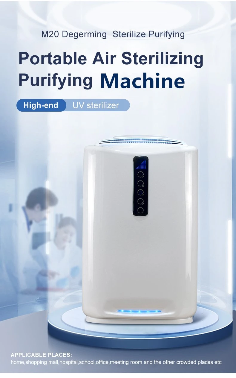 Medical UV Air Purifier Cleaner Hospital School True HEPA Filter Plasma Air Santizier Sterilizer