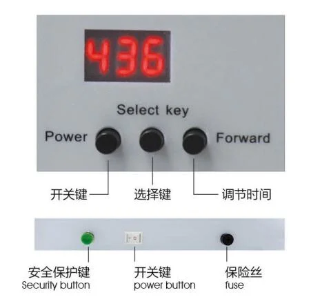 Dental UV Disinfection Cabinet with Timing Single Stainless Steel Tray